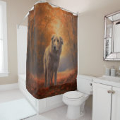 ウルフハウンド紅葉秋インスパイア シャワーカーテン (インサイチュ)