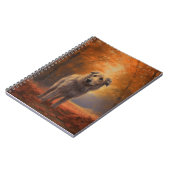 ウルフハウンド紅葉秋インスパイア ノートブック (左側)