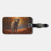 ウルフハウンド紅葉秋インスパイア ラゲッジタグ (裏面横)