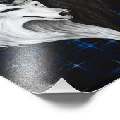 ウルフハートプリント フォトプリント            (角)