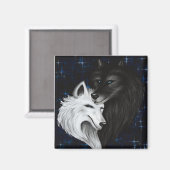 ウルフハートマグネット – オリジナル マグネット (正面/裏面)