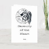 ウルフハート – バレンタインカード 箔シーズンカード (裏面)