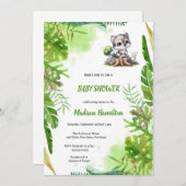 ウルフバビシャワー招待状 招待状 (正面/裏面)