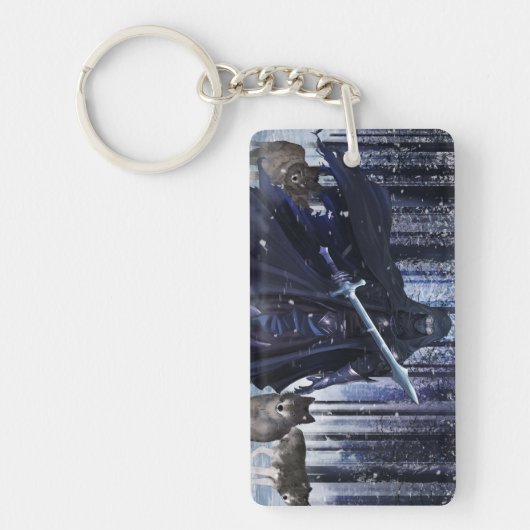 ウルフパックのリーダーのキーホルダー キーホルダー (正面)