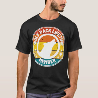ウルフパックの有効期間メンバーシップ33 Tシャツ