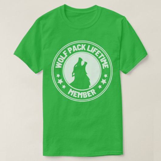 ウルフパックの有効期間メンバーシップ45 Tシャツ (デザイン正面)