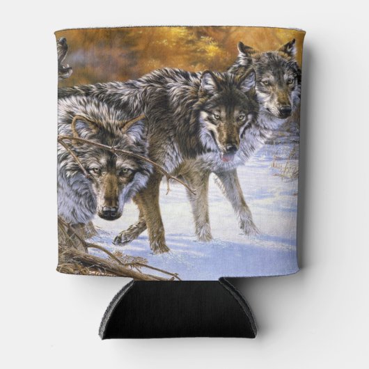 ウルフパッククーラーボックス 缶クーラー (正面)