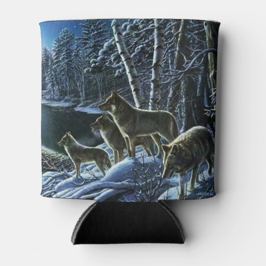 ウルフパックファミリークーラーボックス 缶クーラー (正面)