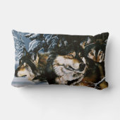 ウルフパック冬 ランバークッション (裏面)