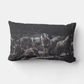 ウルフパック腰枕 ランバークッション (裏面)