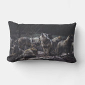 ウルフパック腰枕 ランバークッション (正面)