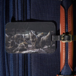 ウルフパック荷物タグ ラゲッジタグ