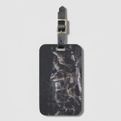 ウルフパック荷物タグ ラゲッジタグ (正面縦)