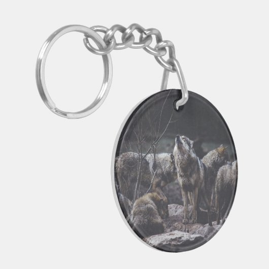 ウルフパック キーホルダー (正面左)