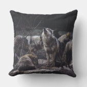 ウルフパック クッション (正面)