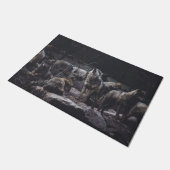 ウルフパック ドアマット (アングル)