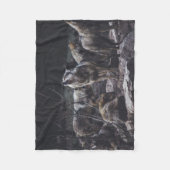 ウルフパック フリースブランケット (正面)