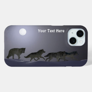 ウルフパック – ブリリアントナイト iPhone 15ケース