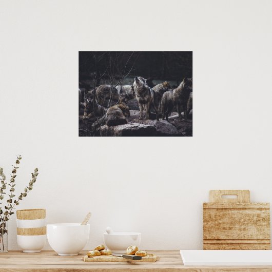 ウルフパック ポスター (キッチン)