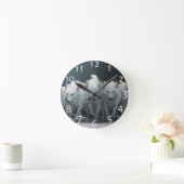 ウルフパック ラウンド壁時計 (ホーム)