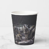 ウルフパック 紙コップ (正面)