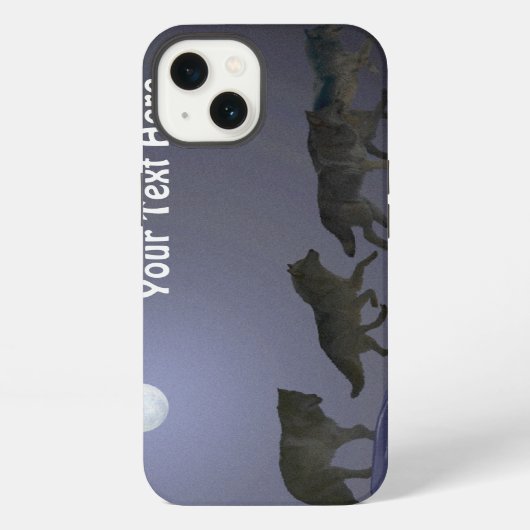 ウルフパック iPhoneケース (裏面)