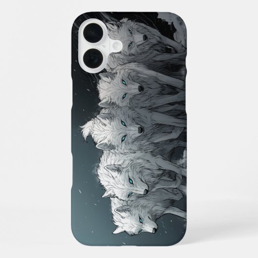 ウルフパック iPhoneケース (裏面)
