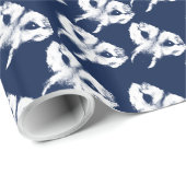 ウルフパップラッピング紙ウルフパピースルドッグ紙 ラッピングペーパー (ロールコーナー)