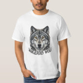 ウルフパワーのTシャツ Tシャツ (正面)