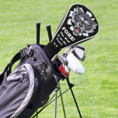 ウルフパーソナライズされたゴルフクラブカバー ゴルフヘッドカバー