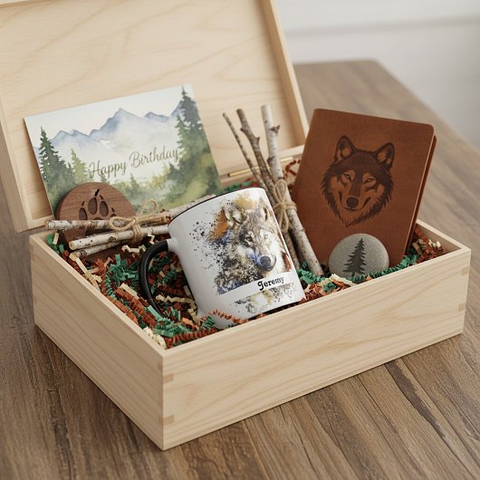 ウルフパーソナライズされた マグカップ