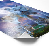 ウルフファミリーベターワールド フォトプリント (角)