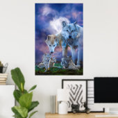 ウルフファミリーベターワールド ポスター (ホームオフィス)