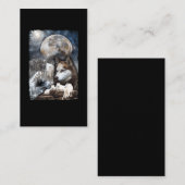 ウルフファミリームーンウィンターマウンテンウルブズ 名刺 (正面/裏面)