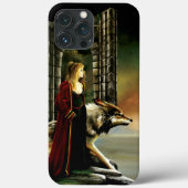 ウルフファンタジーブロンドソルセレス Case-Mate iPhoneケース (裏面)