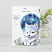 ウルフファースト誕生日招待状 招待状 (スタンド正面)