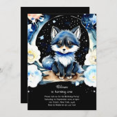 ウルフファースト誕生日招待状 招待状 (正面/裏面)