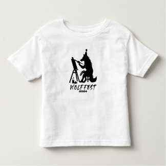 ウルフフェスト2024幼児ティーデザインフロント トドラーTシャツ
