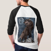 ウルフフード付 Tシャツ (裏面)