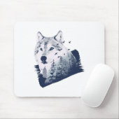 ウルフブルーフォレグランジスト マウスパッド (マウス)