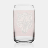 ウルフヘッドオンレッドビール缶 ガラス缶 (裏面)