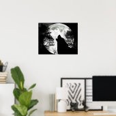 ウルフポスター ポスター (ホームオフィス)