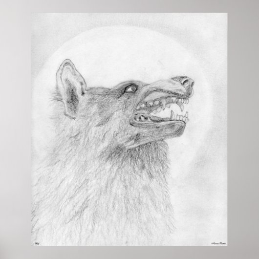 ウルフポスター ポスター (正面)