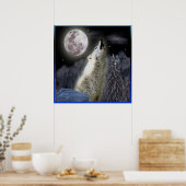 ウルフポスター ポスター (キッチン)