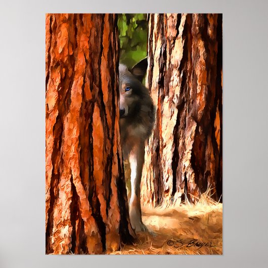 ウルフポスター ポスター (正面)