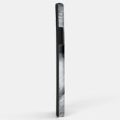 ウルフポートレート白黒 Case-Mate iPhoneケース (裏面/右)