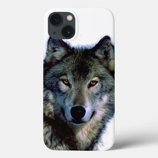 ウルフポートレート Case-Mate iPhoneケース (裏面)
