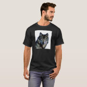 ウルフポートレート Tシャツ (正面フル)