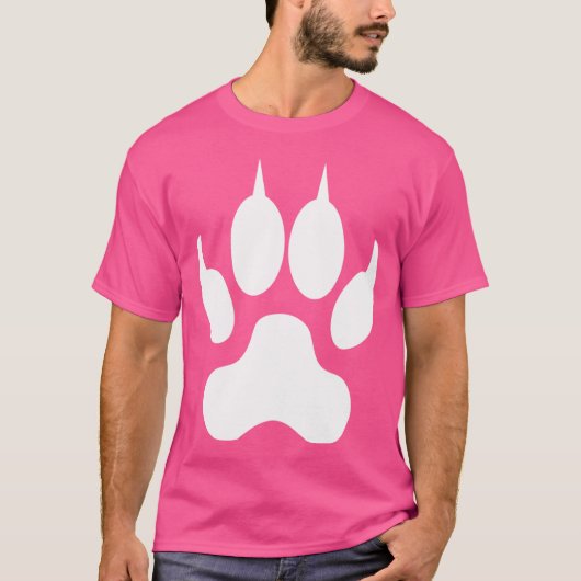 ウルフポープリント Tシャツ (正面)