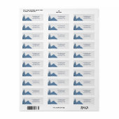 ウルフマウンテンフォレストボーイ差出人住所 ラベル (フルシート)